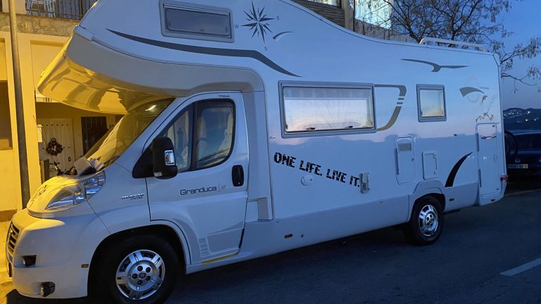 Rotulación Autocaravana Fiat Ducato Maxi.